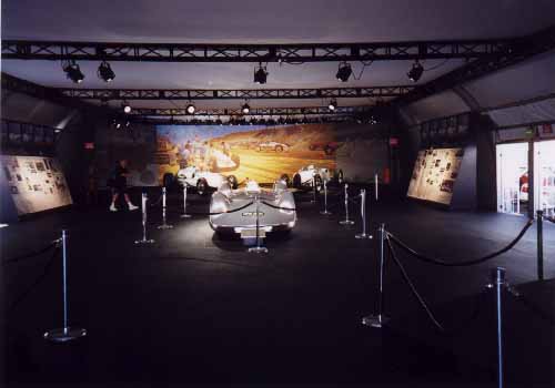 The Auto Union Display Tent, the day after the event.
